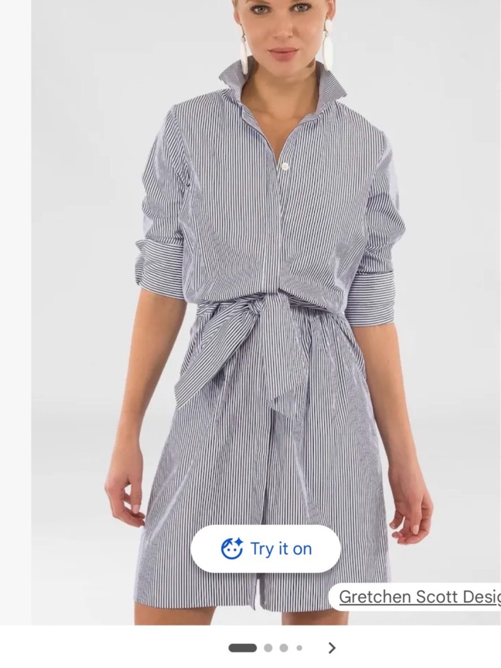 Gretchen Scott wash and wear breezy blouson dress